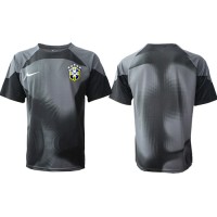 Camiseta Brasil Portero Primera Equipación Replica Mundial 2022 mangas cortas